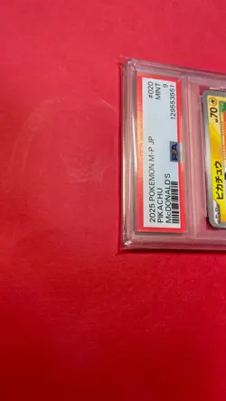PSA 9 Pikachu 020/M-P McDonald's Happy Set Promo Pokemon Card japanese h113 - Image 3