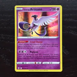 Galarian Articuno 063/203 Pokemon Evolving Skies Sword & Shield Holo Rare NM - Image 1