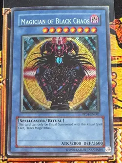 LP Magician of Black Chaos Secret Rare PP01-EN001 Premium Pack 1 - Image 1