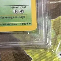 2000 Pokemon Game Base II #18 Venusaur Holo PSA 8 - Image 3