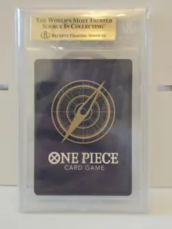 💎One Piece CCG Tony Tony.Chopper PRB01 Manga Alt Art Gold +1000 EB01-006 BGS 10 - Image 3