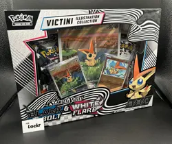 Pokemon TCG- S&V Black Bolt & White Flare- Victini Illustration Collection - Image 1