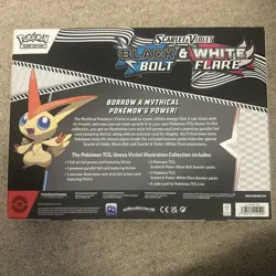 Pokemon TCG Black Bolt White Flare Victini Illustration Collection Box X1 Sealed - Image 2