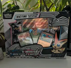 Victini Illustration Collection Box Black Bolt White Flare Pokemon New/Sealed - Image 1