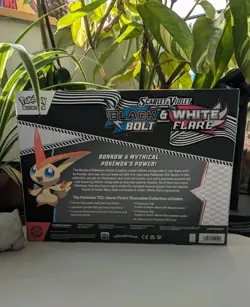 Victini Illustration Collection Box Black Bolt White Flare Pokemon New/Sealed - Image 3