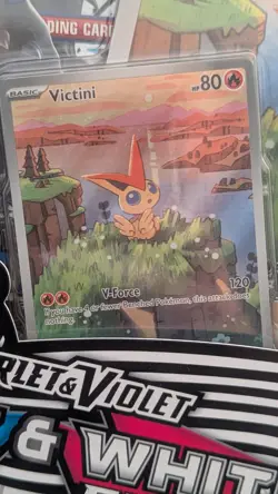 Victini Illustration Collection Box Black Bolt White Flare Pokemon New/Sealed - Image 5