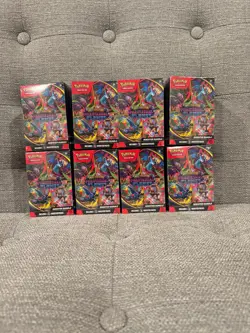 Pokemon TCG - Mega Evolution Phantasmal Flames Booster Bundle - Lot of 8 Sealed - Image 1