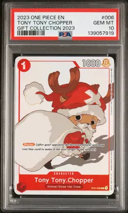 2023 ONE PIECE GIFT COLLECTION 2023 #006 TONY TONY CHOPPER PSA 10 - Image 1