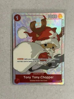 Tony Tony.Chopper (Gift Collection 2023) ST01-006 One Piece Promo NM Santa - Image 1