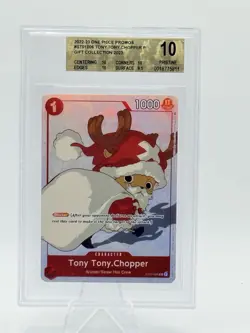 2023 ONE PIECE TCG - Tony Tony Chopper #006 - BGS 10 - Gift Collection ST01-006 - Image 1