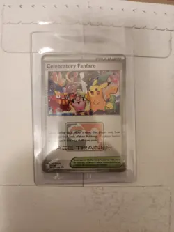 Pokemon Card Celebratory Fanfare (MEP028) 2025 Ace Trainer Promo [Broken Seal] - Image 1