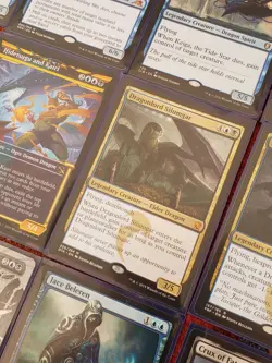 Custom Commander deck Dragonlord Silumgar Black/Blue DRAGONS Magic Duel 100 card - Image 1