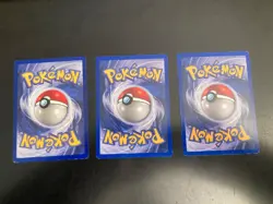 Lot of *3* Pokemon TCG Base Set Trainer Cards: #74,77,78 LP - Image 2