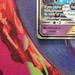 Pokemon TCG SM - Cosmic Eclipse #75/236 Solgaleo & Lunala GX NM - Image 3