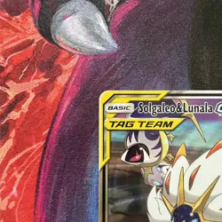 Pokemon TCG SM - Cosmic Eclipse #75/236 Solgaleo & Lunala GX NM - Image 4