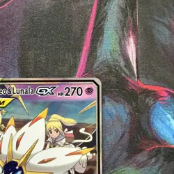 Pokemon TCG SM - Cosmic Eclipse #75/236 Solgaleo & Lunala GX NM - Image 5