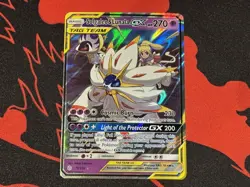 Pokemon SM Cosmic Eclipse Solgaleo & Lunala GX 75/236 NM - Image 1