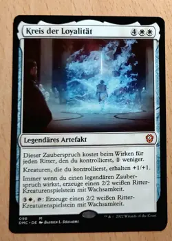 Mtg Magic: Kreis der Loyalitat,The Circle of Loyalty, DEUTSCH Mythic Ritter - Image 1