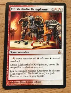 Mtg Magic: Meisterhafte Kriegskunst /Master Warcraft , DEUTSCH - Image 1