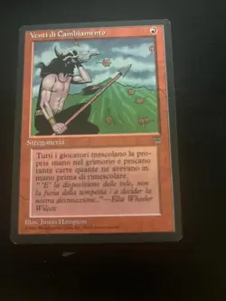 MTG WINDS OF CHANGE EXC VENTI DI CAMBIAMENTO IT_LG ITALIAN VINTAGE MAGIC - Image 1