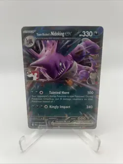 119/182 Team Rocket's Nidoking ex Pokemon TCG Prize Pack Series 8 Stamped DRI - Image 1