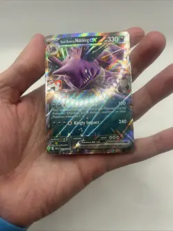 119/182 Team Rocket's Nidoking ex Pokemon TCG Prize Pack Series 8 Stamped DRI - Image 4