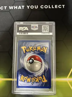 1999 WOTC POKEMON GAME BASE SET UNLIMITED NIDOKING 11/102 HOLO RARE PSA 8 NM-MT - Image 2