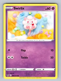 Swirlix 083/195 Common SWSH12: Silver Tempest NM - LP Pokemon TCG - Image 1