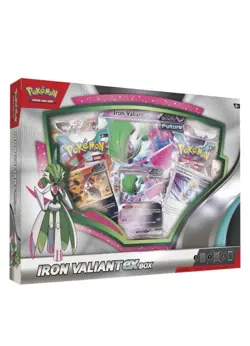 Iron Valiant ex Pokemon Scarlet & Violet TCG Box SEALED PARADOX RIFT With Promo - Image 1