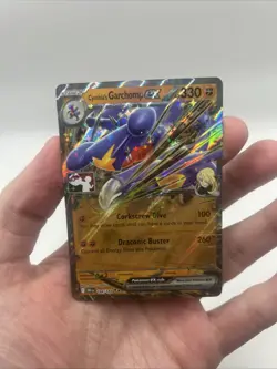 104/182 Cynthia's Garchomp ex Pokemon TCG Prize Pack Series 8 Stamped Destined - Image 3