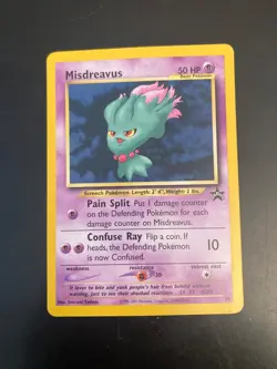 Lot of *3* Pokemon Black Star Promo: Misdreavus•Tm Rocket's Meowth•Marill (LP) - Image 2