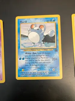 Lot of *3* Pokemon Black Star Promo: Misdreavus•Tm Rocket's Meowth•Marill (LP) - Image 3