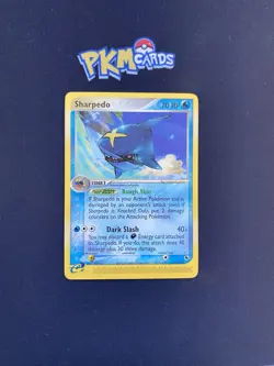 Pokemon TCG Sharpedo Ruby and Sapphire 22/109 Regular Rare LP. - Image 1