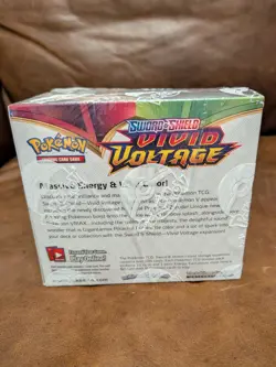 Pokemon Sword & Shield Vivid Voltage Booster Box New Sealed Tcg - Image 3