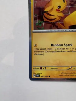 2026 Pikachu 051/162 Pokemon Day 30th Anniversary Stamped Promo TCG W coin - Image 3