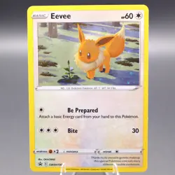 Eevee SWSH190 Promo SWSH: Sword & Shield Promo Cards Pokemon TCG NM - Image 1