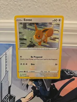Eevee SWSH190 Swirl! Nm Holo Sword & Shield Promo, Pokemon TCG Card - Image 2