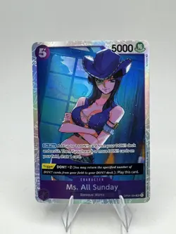 One Piece TCG Kingdoms of Intrigue #OP04-064 Ms. All Sunday - Image 1