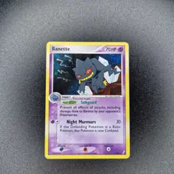 Pokemon EX Crystal Guardians Banette Holo 1/100 LP - Image 1
