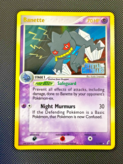 Banette 1/100 - Pokemon: Crystal Guardians - LP Reverse Holo Stamped - Image 3