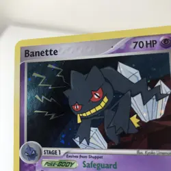 Banette 1/100 EX Crystal Guardians Reverse Holo Pokemon Card LP+ - Image 3