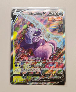 Pokemon Galarian Slowking V Sword & Shield Chilling Reign Alternate Art 179/198 - Image 1