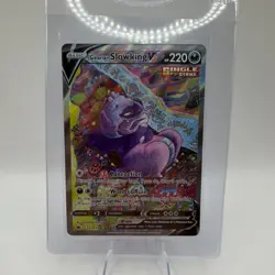 Pokemon Galarian Slowking V Sword & Shield Chilling Reign Alternate Art 179/198 - Image 1
