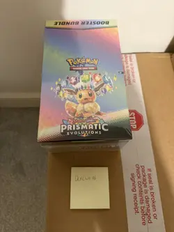 Pokemon Prismatic Evolution Booster Bundle Display Case - Factory Sealed - Image 1