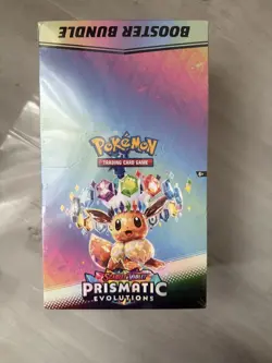 Pokemon Prismatic Evolution Booster Bundle Display Case FACTORY SEALED - Image 1