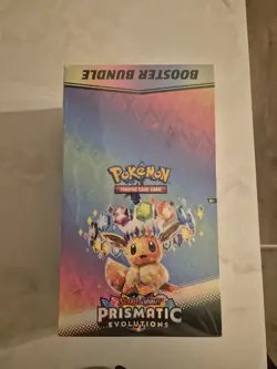 Pokemon Prismatic Evolution Booster Bundle Display Case FACTORY SEALED - Image 4