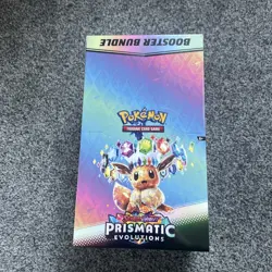 Pokemon Prismatic Evolution Booster Bundle Display Case FACTORY SEALED - Image 1