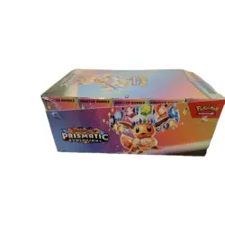 Pokemon Prismatic Evolution Booster Bundle Display Case FACTORY SEALED - Image 3