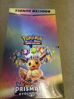 Pokemon Prismatic Evolution Booster Bundle Display Case FACTORY SEALED - Image 1