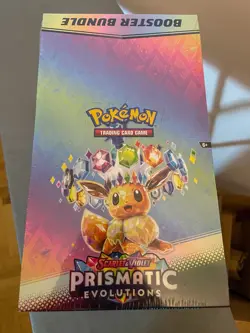 Pokemon TCG: Prismatic Evolutions Booster Bundle Display Case Factory Sealed ✅ - Image 5